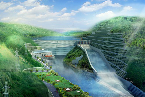 梓潼老挝南塔河1号水电站项目